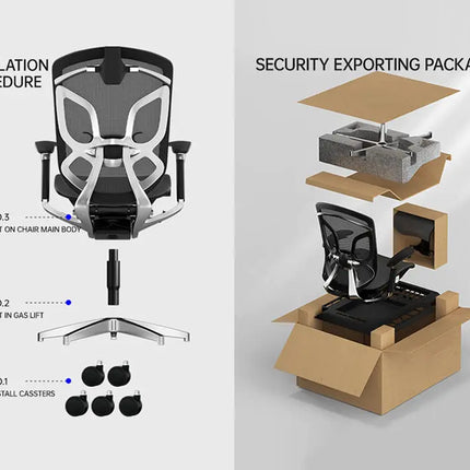 ERGOUP 2022 Premium Class Ergonomic Chair - BUTTERFLY ERGOUP Ergonomic Office Chair